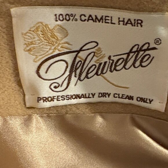 Fleurette Camel Hair Coat - Picture 2 of 9